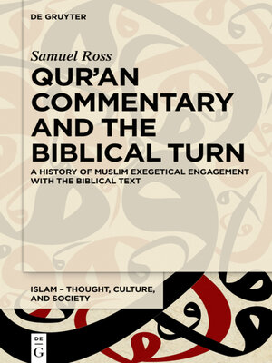 cover image of Qur'an Commentary and the Biblical Turn